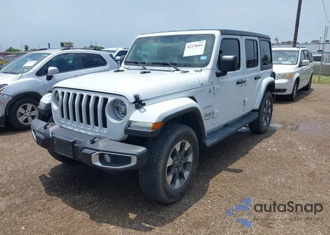 2022 Jeep Wrangler Unlimited Sahara from USA, damaged, VIN 1C4HJXEN9NW247812